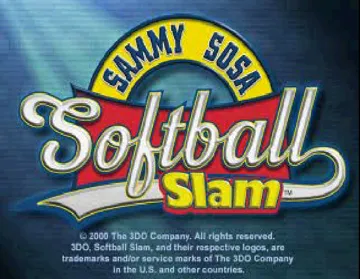 Sammy Sosa Softball Slam (US) screen shot title